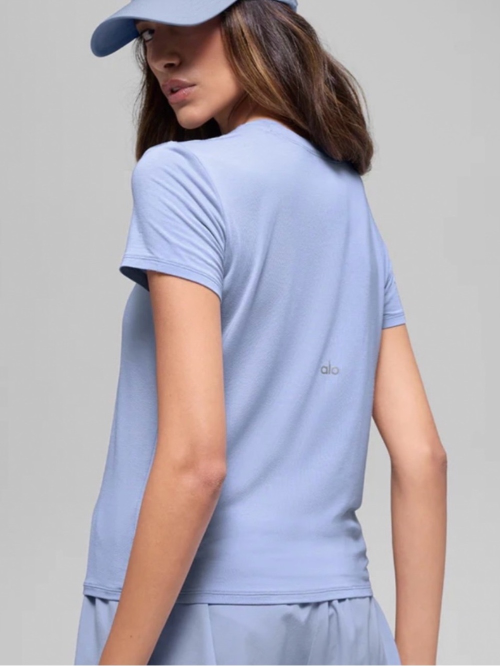 ALO WINTER FROST ALL DAY SHORT SLEEVE